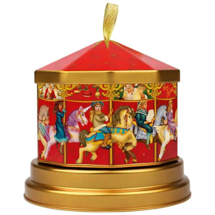 Windel Christmas carousel music box chocolate 150g