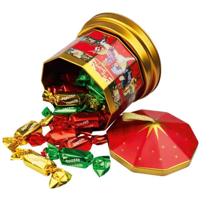 Windel Christmas carousel music box chocolate 150g A