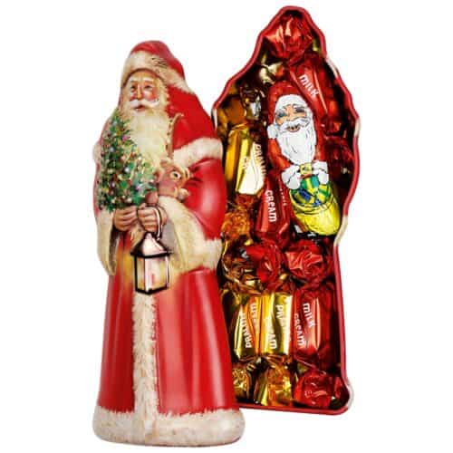 Windel Christmas tin Santa chocolate 77g A