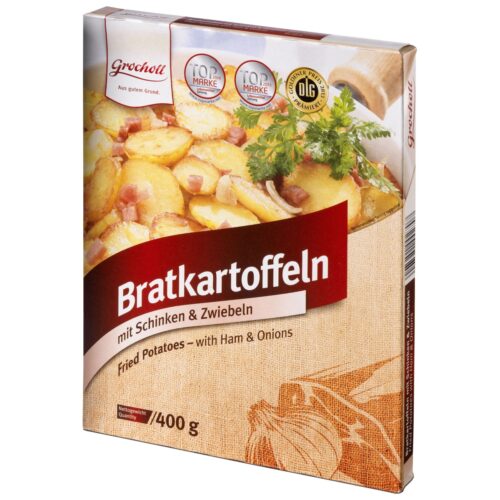 Grocholl Fried Potatoes With Onion And Ham 400g