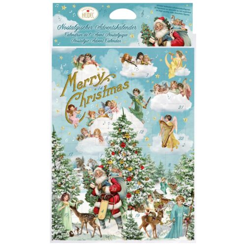 Heidel Christmas Angels Nostalgia Chocolate Advent Calendar 75g