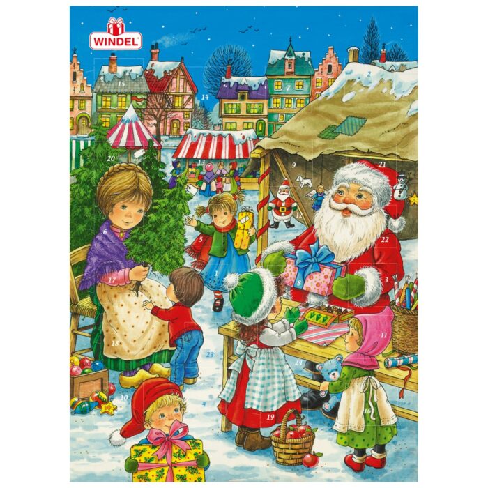 Windel Chocolate Advent Calendar 75g (Design 3)