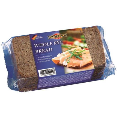 Quickbury Whole Rye Bread 500g