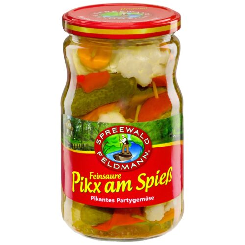 Spreewald Mixed Pickle Skewers 670g