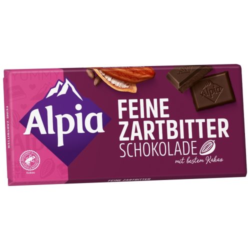 Alpia Fine Dark Chocolate Bar 100g