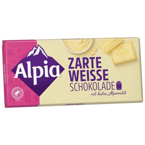 Alpia White Smooth Chocolate Bar 100g