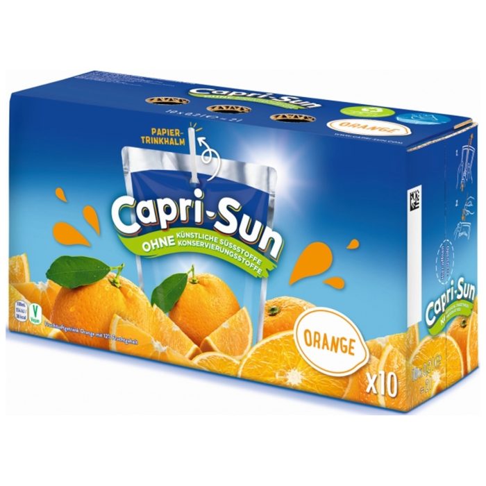 Capri-Sun Orange Fruit Drink 10x200ml