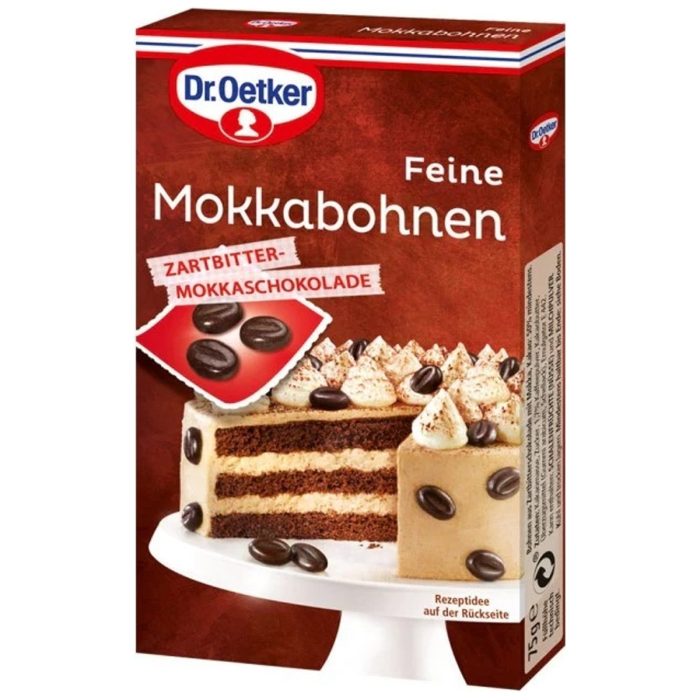 Dr Oetker Dark Chocolate Mocca Beans 75g