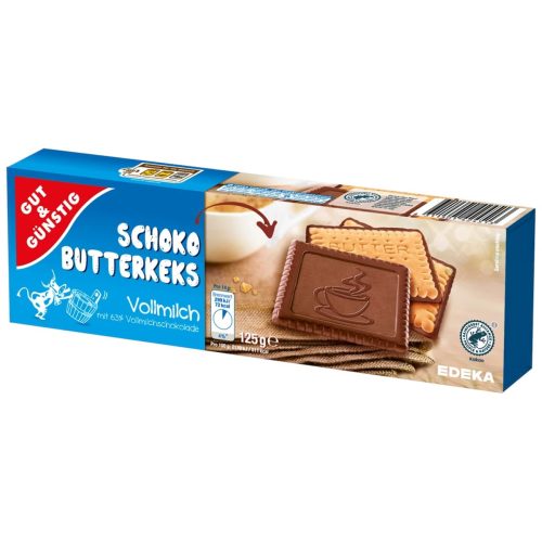 Gut & Guenstig Chocolate Butter Biscuits 125g
