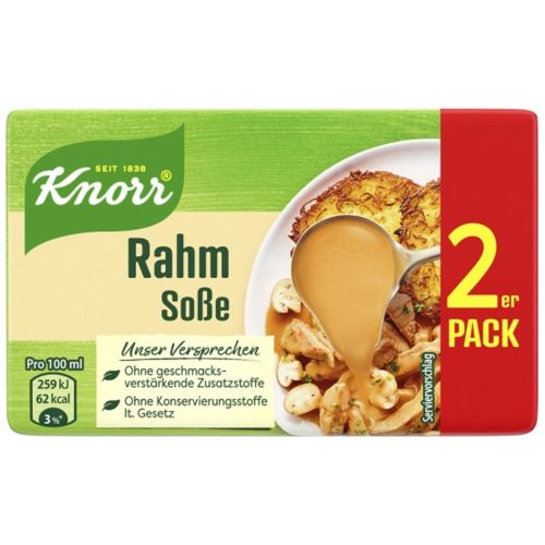 Knorr Cream Sauce For Meat Recipe Base 2-pack 68g