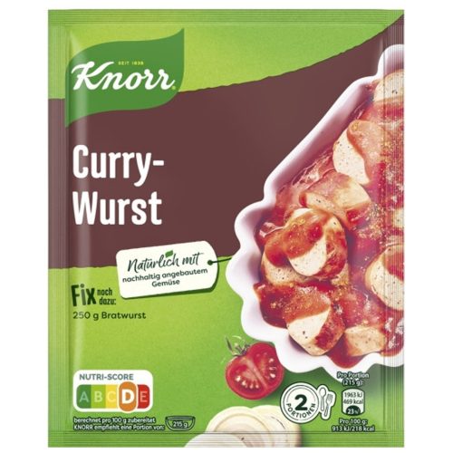 Knorr Curry Sausage Recipe Base 36g