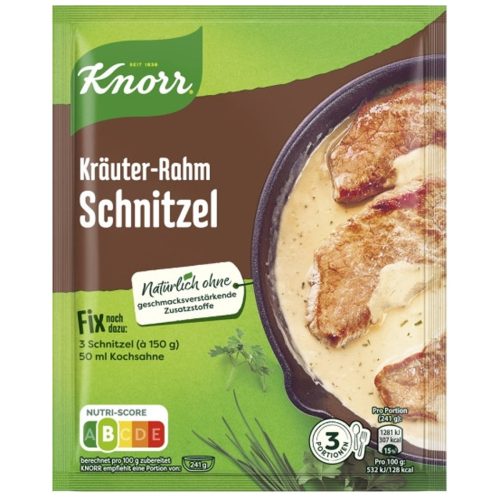 Knorr Herb And Cream Schnitzel Recipe Base 47g