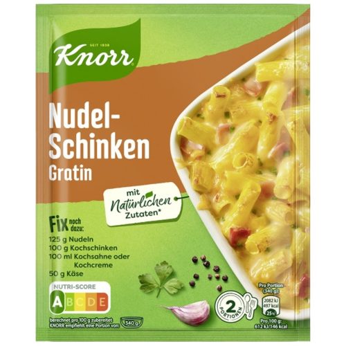 Knorr Noodle And Ham Gratin Recipe Base 32g