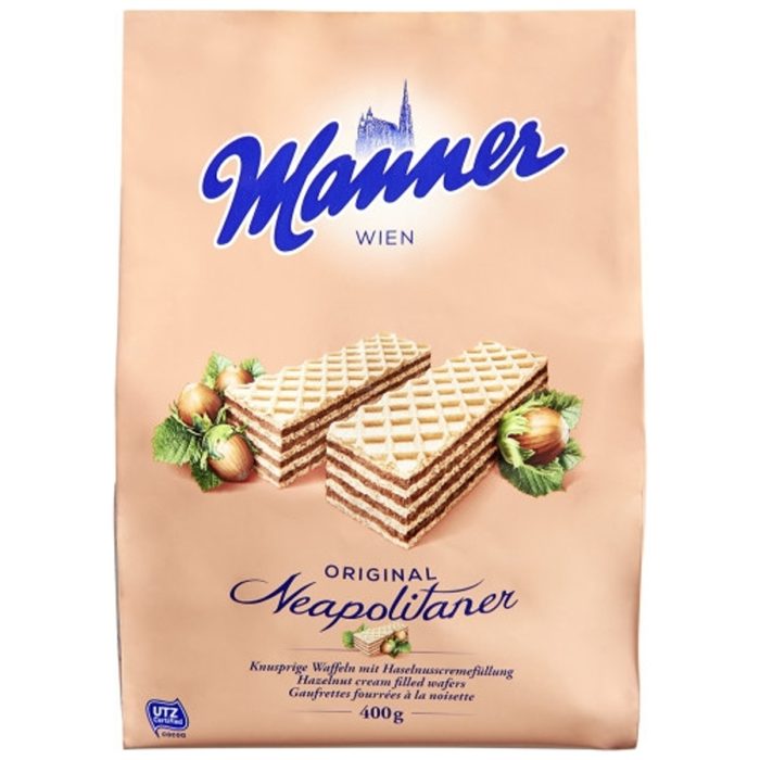 Manner Neapolitain Wafers Bag 400g