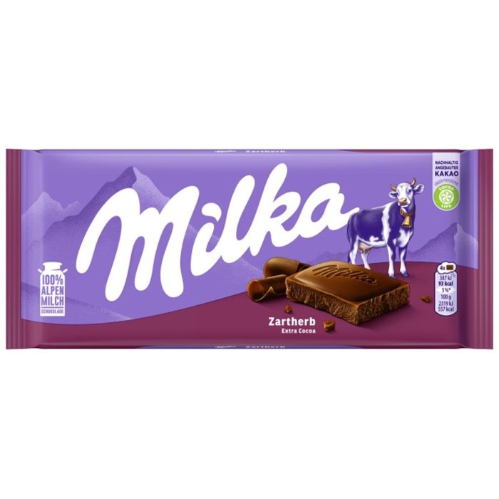 Milka Dark Chocolate 100g