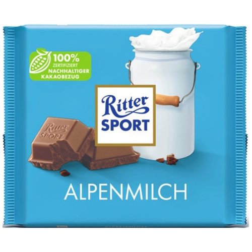 Ritter Sport Alpine Milk Chocolate 250g