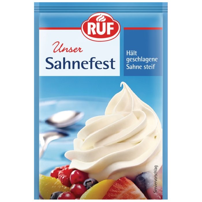 Ruf Whipped Cream Thickener 5-Pack 40g