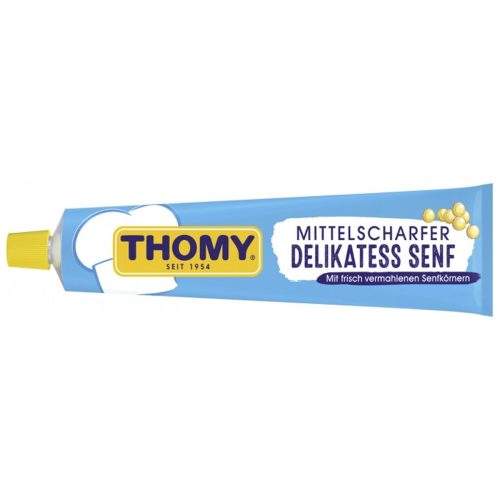 Thomy Delicatess Mustard Medium Hot Tube 200ml