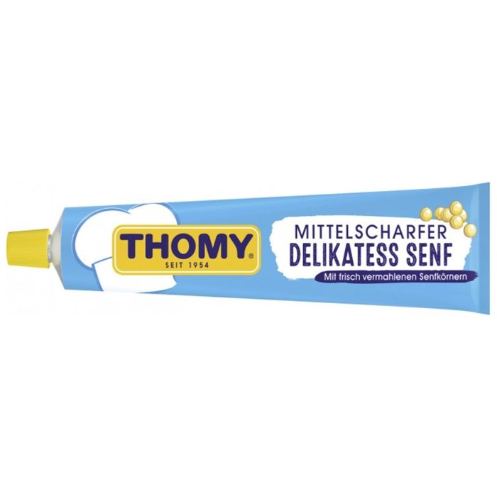 Thomy Delicatess Mustard Medium Hot Tube 200ml