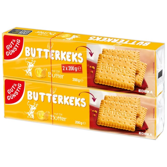 Gut and Guenstig Butter Biscuits 2-Pack 400g