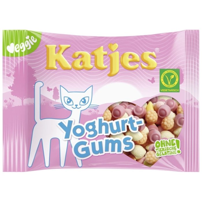 Katjes Yoghurt Fruit Gums 175g