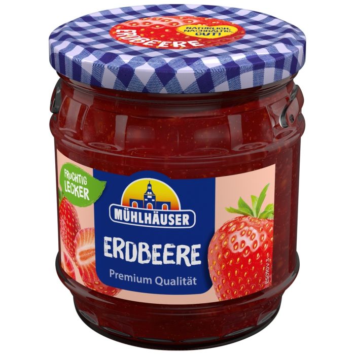 Muehlhaeuser Strawberry Jam 450g