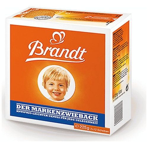 Brandt Crispbread Rusk (Zwieback) 225g