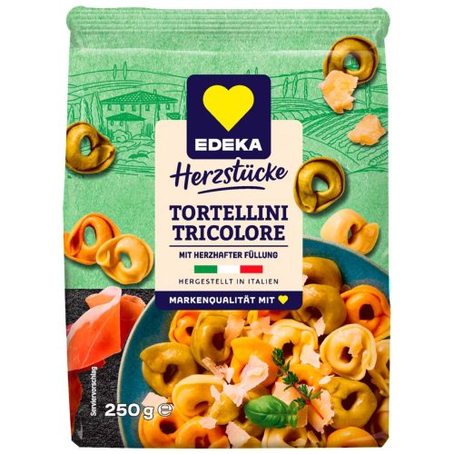 Edeka Italia Tortellini Tricolore Pasta 250g