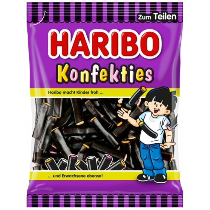 Haribo Liquorice Sweets 160g