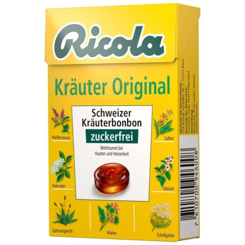 Ricola Cough Drops Swiss Herbs 50g