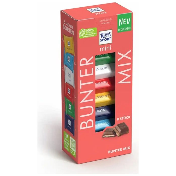 Ritter Sport Mini Chocolate Mix Tower 150g