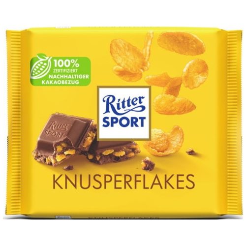 Ritter Sport Chocolate With Crispy Flakes 100g