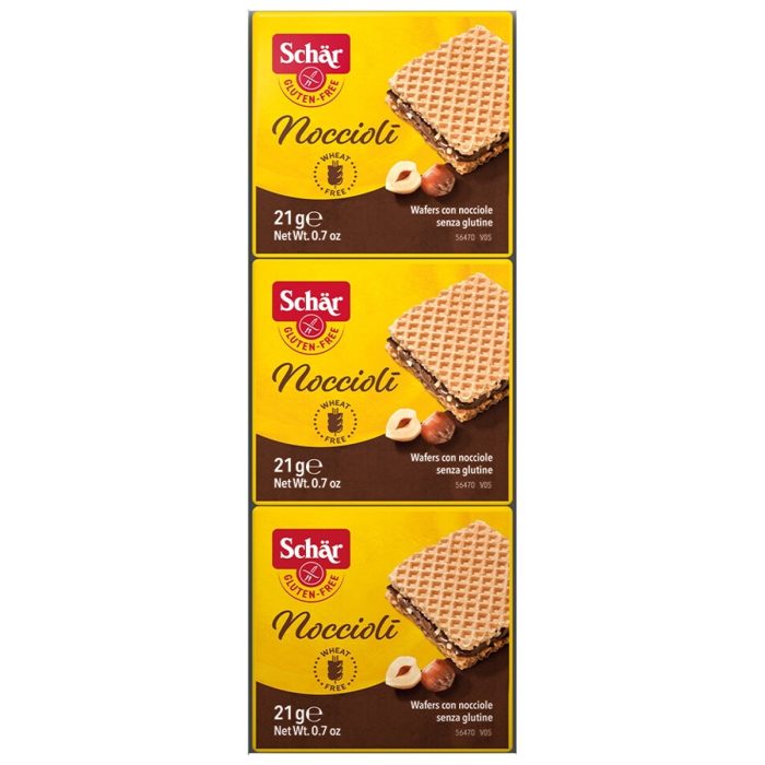 Dr Schaer Noccioli Hazelnut Wafers 63g