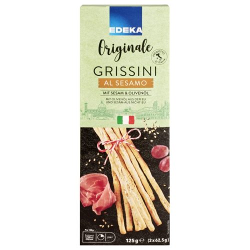 EDEKA Italia Grissini (Breadsticks) Sesame 125g