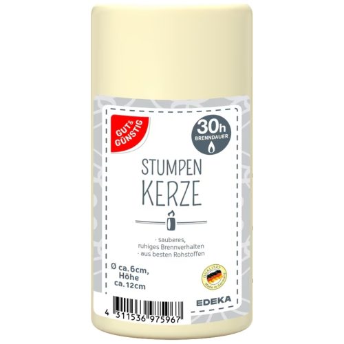 Gut und Guenstig Candle Cream 120x60mm