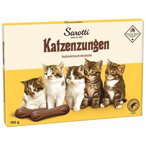 Sarotti Milk Chocolate Cat Tongues 100g