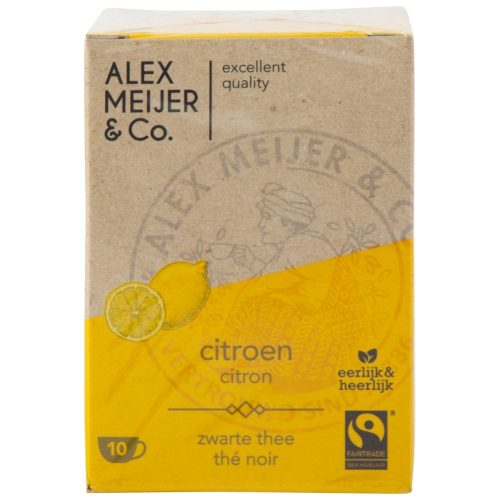 Alex Meijer Tea Bags Lemon 10-Pack