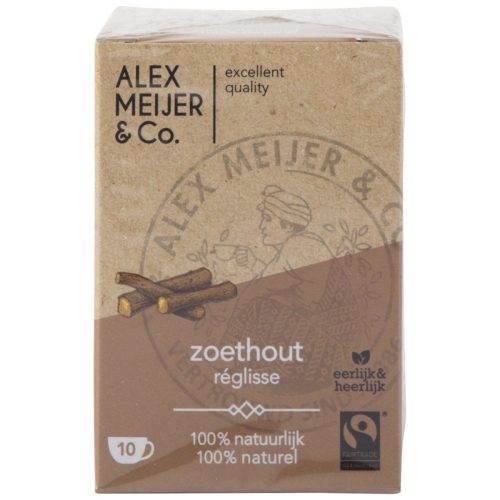 Alex Meijer Tea Bags Licorice Root 100% Natural 10-Pack