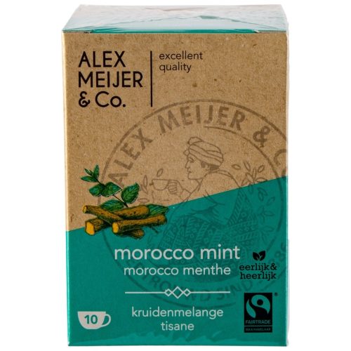 Alex Meijer Tea Bags Morocco Mint 10-Pack