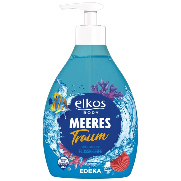 Elkos Liquid Soap Meerestraum (Sea Dream) Dispenser 500ml