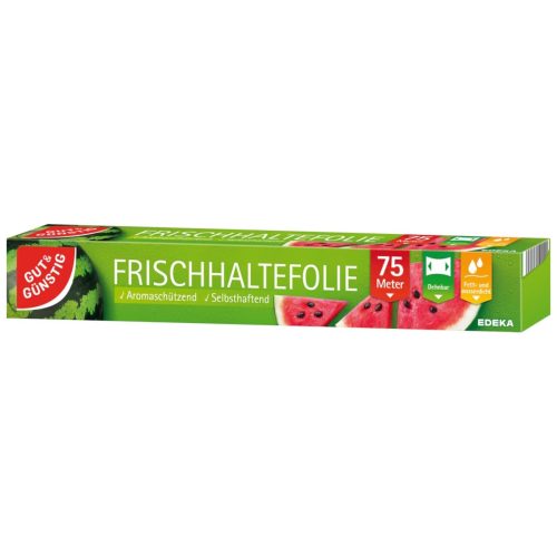 Gut und Guenstig Clear Cling Film Wrap 75m