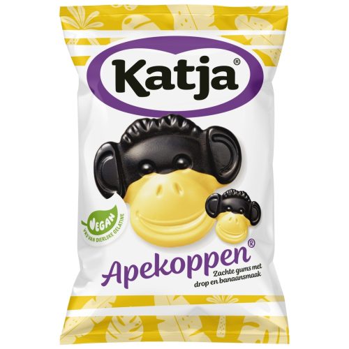 Katja Apekoppen (Monkey Head Licorice Candy) 125g