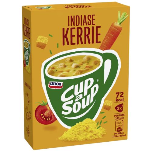 Unox Cup Soup Indian Curry 3-Pack 51g
