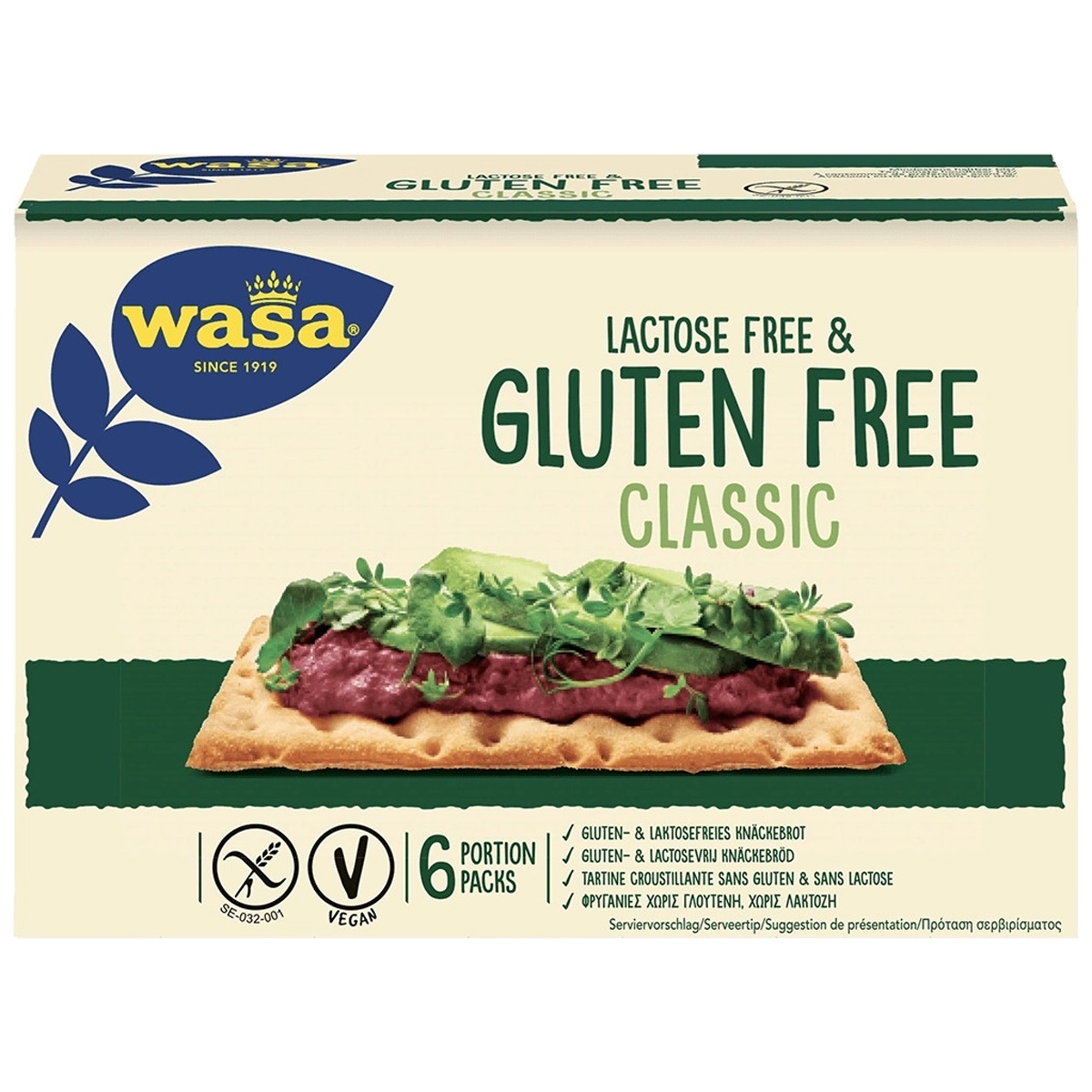 Wasa Crispbread Gluten Free 240g
