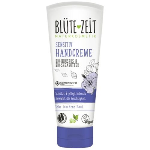 Bluetezeit Sensitive Hand Cream With Organic Hibiscus 75ml