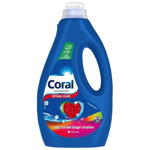 Coral Liquid Colour Laundry Detergent Optimal Colour 23WL 1