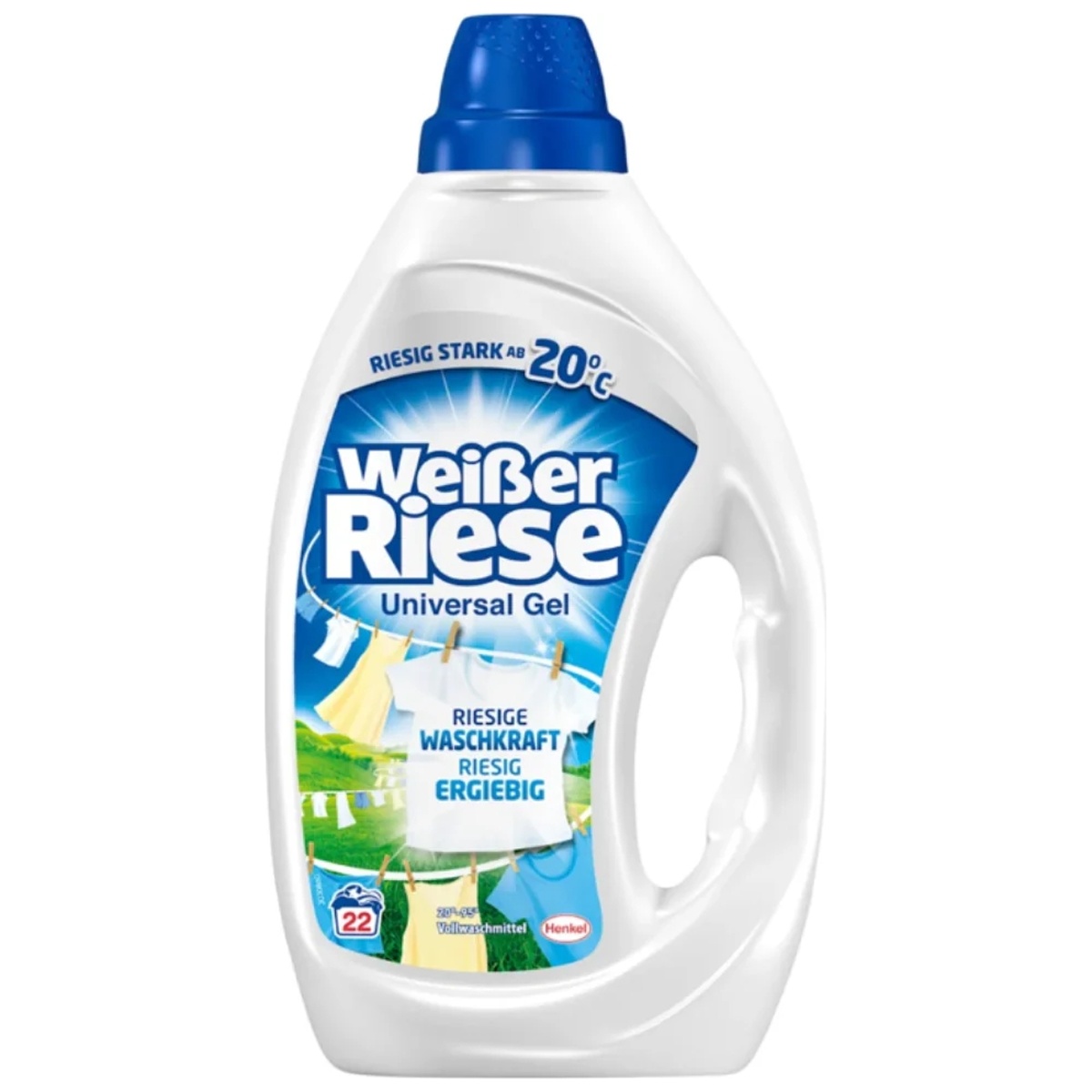 Weisser Riese Colour Laundry Detergent Gel 22WL 990ml