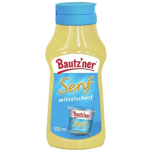 Bautzner Mustard Medium 500ml