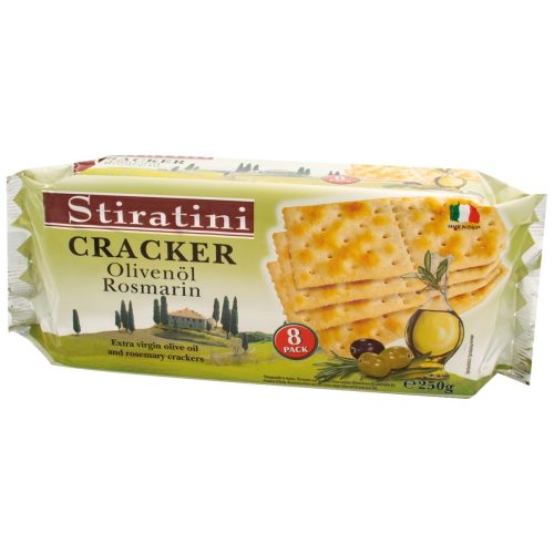 Stiratini Crackers Olive Oil And Rosemary 250g