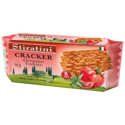 Stiratini Crackers Oregano And Tomato 250g